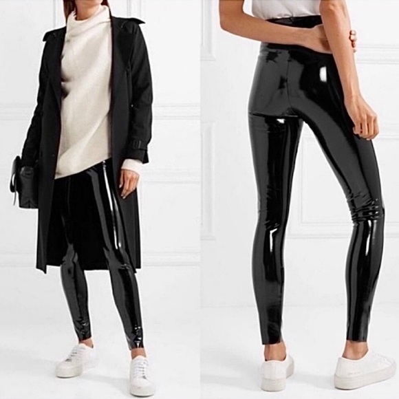 NEW Commando Perfect Control Faux Leather Patent Legging XL - Picture 1 of 13